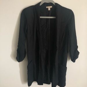 Casual unstructured summer blazer